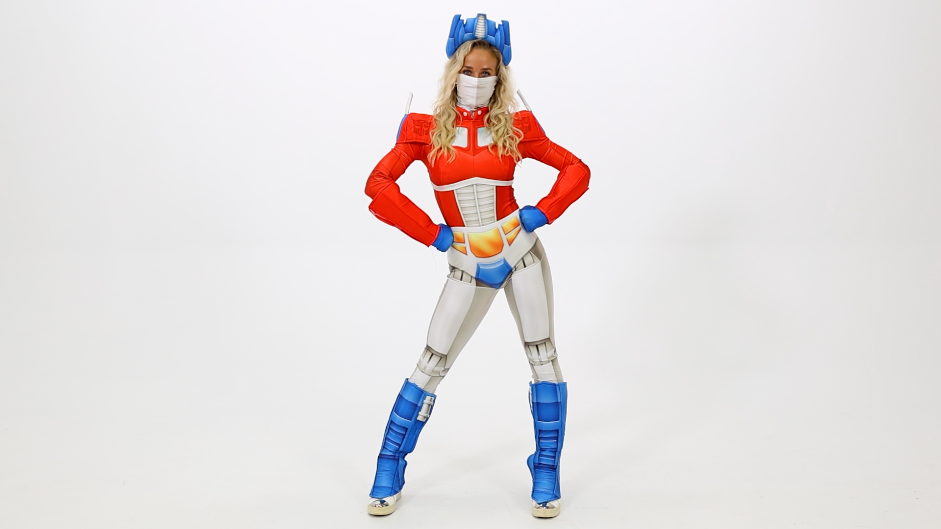 FUN2574AD Women's Classic Transformers Optimus Prime Costume